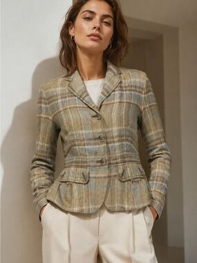 Weekend Max Mara Linen Jacket  Size 42 / US 8